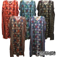 Baju Tidur Batik Sarawak - Baju Kelawar - Borneo Kaftan Dress- Free Size - LittleBorneo #6