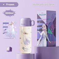 Pipjoy Mickey Buzz Lightyear Cute Water Bottle With Straw 500ml/17oz Big Volume Tumbler For Hot And 