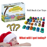 IVOTY ATTIC21IV7 Surprise Box Gift Box Kids Boys Trucks Christmas Advent Calendar Countdown Toys Cars
