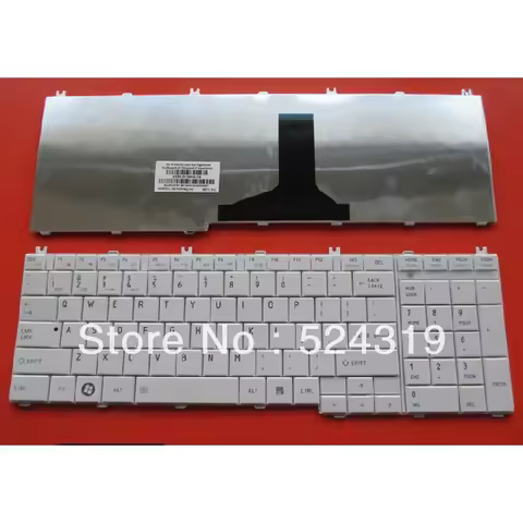 New Laptop Keyboard for Toshiba L650 L670 C650 C650D C655 C660 L750 L755 US Layout