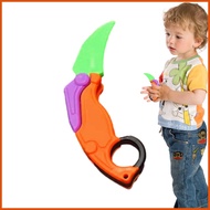 3D Printed Claw Knives 3D Gravity Radish Knives Foldable Toy Knives Fidget Knives Sensory Push Toys 