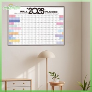[ERHK-t] 2026 Wall Calendar Single Schedule Sheet Annual Wall Hanging Calendar Blank Gird Memo Daily