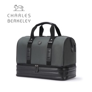 Charles Berkeley GRIFFIN Nylon &amp; Leather Men's Duffle Bag  (PB-19062)