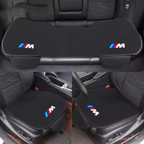 Car Styling Car Seat Cushion Non-Slip Cover Ice silk Velvet Plush For BMW 1 3 7 Series X1 X3 X4 X5 F