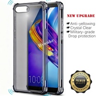 For ASUS ZenFone 4 ZE554KL Z01KD Z01KDA Z01KS Slim Translucent Soft Silicone Jelly Case with Four Re