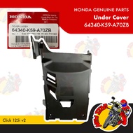 64340-K59-A70ZB | Under Cover | Honda parts | Click 125i v2