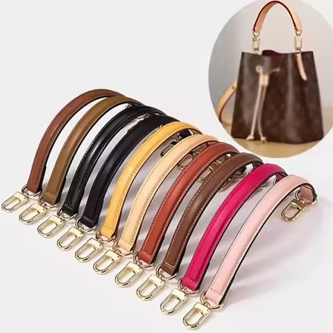 Leather Bag Handle Accessories Suitable For LV Neo Bucket Bag, Portable Short Strap Modification Par
