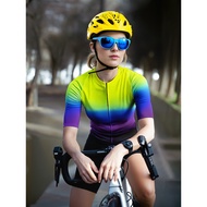 Cycling Jersey Outdoor Cycling Jersey Road Bike Cycling Jersey Sportswear Top Women Short Sleeve