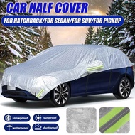 Universal Half Car Cover Outdoor Sedan/SUV half cover Dust Resistant Protection Cover For Sedan/SUV