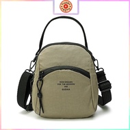 Gudika Casual Crossbody Shoulder Bags Mobile Phone Bag Daily Outdoor Tote Bag Oxford Cloth Waterproof Trendy Bag Shoulder Strap Shoulder Bag Zipper Storage Sling Bag