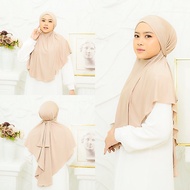 Azura French Instant Khimar Jersey Umrah BergoTALI Khimar Khimar Umrah Khimar Tudung Khimar Labuh