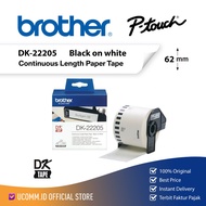BROTHER Label Tape DK-22205 Continuous Length Paper 62mm Label Tape Brother DK22205 Original