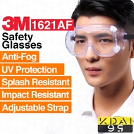 3M 1621AF 1621 Safety Goggles ANTI FOG can with spectacular Protective Glasses 3m Anti-Fog goggles s