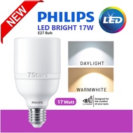 Philips Led Bright 17W E27 Bulb (Cool Daylight, 6500K, 2350Lm / Warm White, 3000K, 2250Lm)