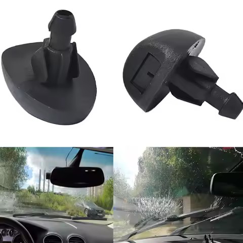 2x Car Windshield Wiper Water Spray Jet Nozzle For Citroen C3 Picasso Xsara for Peugeot 106 Front Wi