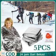 5pcs Emergency Blanket 160cm*210cm Emergency Blanket Mountain Emergency Blanket Emergency Blanket Mo