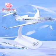 AmongSpring> 1PCS Gulfstream G650 Aircraft Diecast 1/200 Scale Airplane Model Planes G650ER Airplane