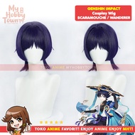 Genshin Impact Anime Game Cosplay Wig: Scaramouche Wanderer Wig