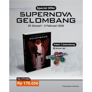 Novel Supernova 2: Root, Supernova 3: Lightning, Supernova 3, Supernova 4 By Dee Lestari - Bentang P