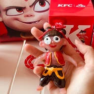 Most Praise KFC KFC Co-Branded Nezha Crazy Pendant Toy Merchandise KFC Second Pendant