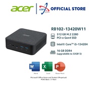 ACER REVO BOX RB102-13420W11(I5-13420H) / RB102-13U5U(I5-1334U) MINI DESKTOP PC ( I5-13420H 16GD4 51