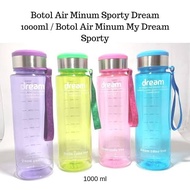 Botol Minum My Dream 1000ML My Bottle Dream Infused Water 1 Liter - FR Gallery