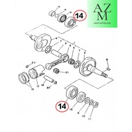 YAMAHA Y80/ET80/Y88/SUPER88 CRANKSHAFT BEARING