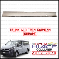 Toyota Hiace Commuter 2019-2020 Trunk Lid Garnish (Chrome)