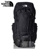 【💥2021春夏新款】48L THE NORTH FACE Tellus 45 連防雨罩 行山 遠足 徒步旅行 背囊 大容量 黑色 日本直送