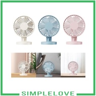 [Simple] Small USB Desktop Fan Cooling Fan Personal Fan Electric Table Fan for Living Rooms