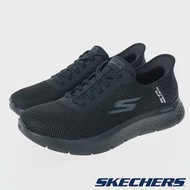 SKECHERS GO WALK FLEX 男健走鞋-黑-216496BBK US9.5 黑