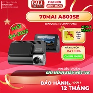 <New Q4 2025> 70mai A800SE dash cam with HDR, superior night vision mode, super capacitor battery