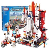 Gudi 8815 spacecraft City puzzle set