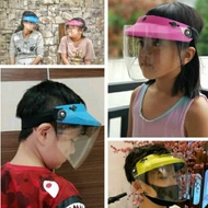 face shield anak kacamata helm karakter kids face mask anti droplet