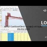 KESZ ConSteel (incl. csJoint) v14 build 09/03/2021| Software analisis struktural untuk kantor desain
