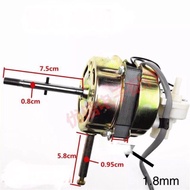 18mm. 16”Table fan motor with gear box stand fan Table fan motor (universal motor dan bentuk sama boleh guna)