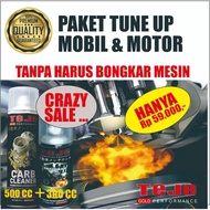 Carbu Cleaner 500cc & Engine Conditioner 300cc - TUNE UP MOTORCYCLE PACKAGE