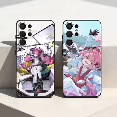 Yvonne A-Arknight E-Enfield Game Phone Case For Samsung S20,21,22,23,24,25,26,10,9,8,7,Ultra,Plus,Fe