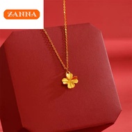 916 original gold Lucky four-leaf clover necklace for  women gift