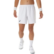 ASICS :  MEN COURT 7IN SHORT MEN CPS กางเกง ผู้ชาย กางเกง กางเกงขาสั้น  BRILLIANT WHITE