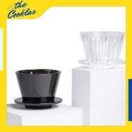 Coffee Dripper Wave B75 Crystal Eye Design | Pour Over Coffee Dripper | V60 Coffee Brewing Tool