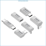 VIVI Type C Adapter UsbC Converter Extender Aluminum Alloy 140W 40G 8K60hz Connector