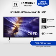Samsung 42” OLED S90F 4K Vision AI Smart TV (2025) [Online Exclusive]