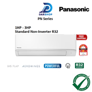 Panasonic Aircond Non Inverter PN Series R32 Air Conditioner 1HP 1.5HP 2HP 2.5HP 3HP Air Cond 冷氣機 空調