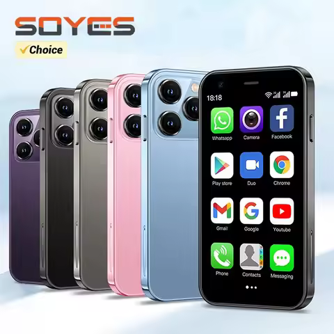 SOYES XS15 Mini Smartphone 3.0" Display Android 8.1 Dual SIM Standby 2GB RAM 16GB ROM 3G Network Bac