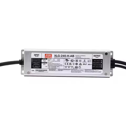 Meanwell Switching Power Supply XLG-240-H-AB 240W 4900mA 27-56V Constant Power LED Driver For 2pcs Q