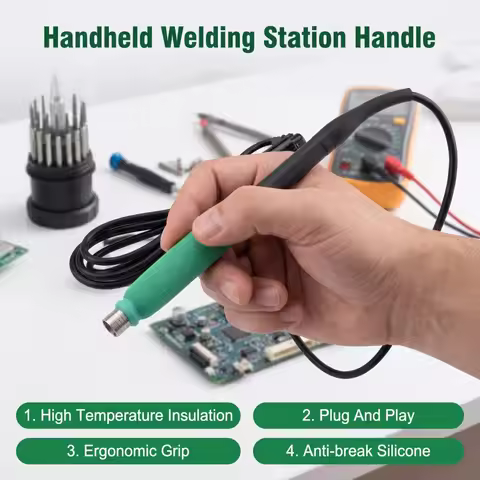 Soldering Station Handle T210/T245 Compatible C210 C245 Soldering Tip Welding Tools Welding Station 