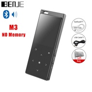 BENJIE เครื่องเล่น MP3บลูทูธในตัว M3มีลำโพงในตัวระบบ HiFi แบบ Lossles วอล์กแมนพกพาเครื่องเล่นเพลงเสี