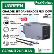 Ugreen Charger GAN Nexode Pro 45W 65W 100W USB Type C Fast Charger For Laptop Macbook Ipad Mobile Ph