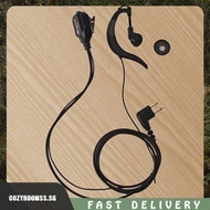 [cozyroomss.sg] PTT Mic Earpiece Headset Accessories Walkie Talkie Earpiece Headset for Motorola GP8